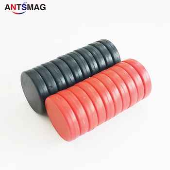 

10pcs Unbreakable Plastic Coated N52 D20mm Neodymium Disc Magnets DIY Shower Curtain Magnets