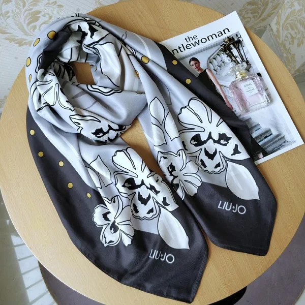 Итальянский модный Бренд liu. jo женские шарфы, летние модные шарфы высокого качества - Цвет: 66