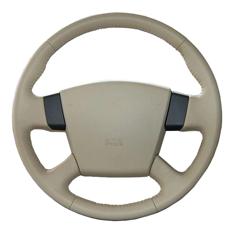 Черный чехол на руль из искусственной кожи ручной работы для Nissan Teana 2003-2008 старая модель Teana Renualt samsung SM5