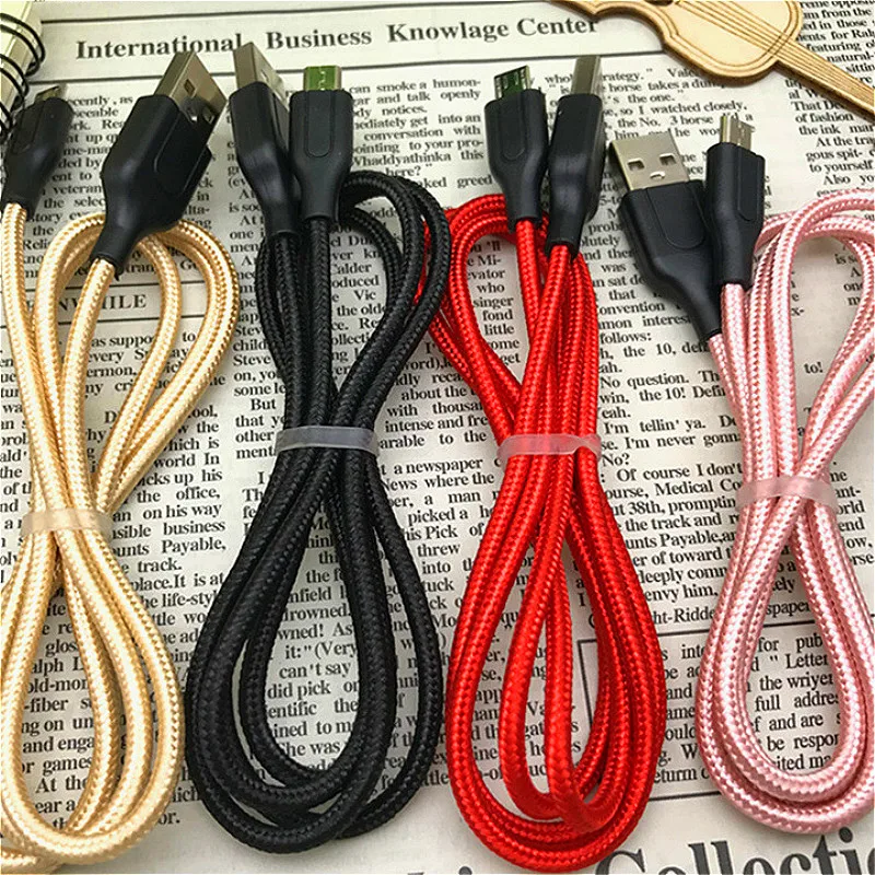 Кабель Micro usb type C 1 м кабель для быстрой зарядки USB для передачи данных для Iphone X samsung Redmi Note 8 зарядный usb-кабель для мобильного телефона