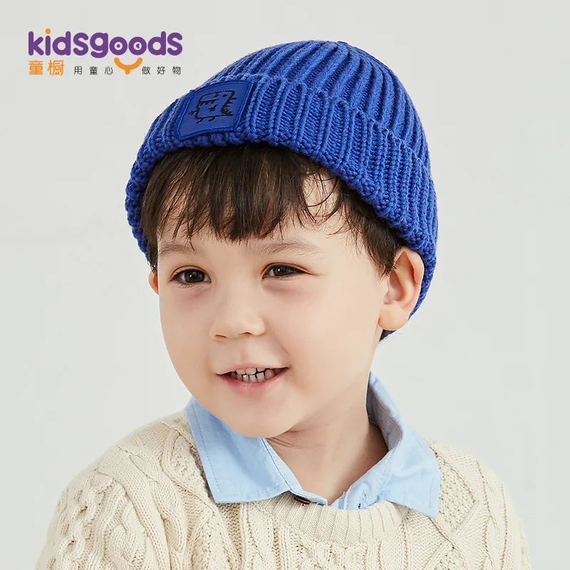 

2019 New Style CHILDREN'S Knitted Hat Autumn & Winter Windproof Cold Casual Fashion Cute Stereo Versatile Warm Hat
