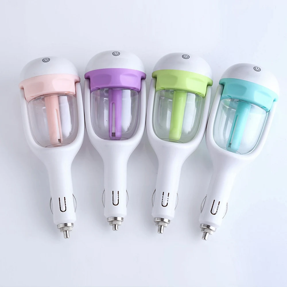 

12V Oil Diffuser Mist Maker Fogger Car Steam Air Humidifier Aroma Diffuser Mini Air Purifier Aromatherapy Essential