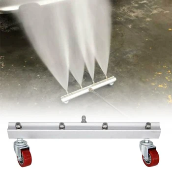 

16 Inch High Pressure Washer Undercarriage Cleaner Under Car Broom 4000 PSI Pressure Washer Car Undercarriage Cleaner Wash Tools