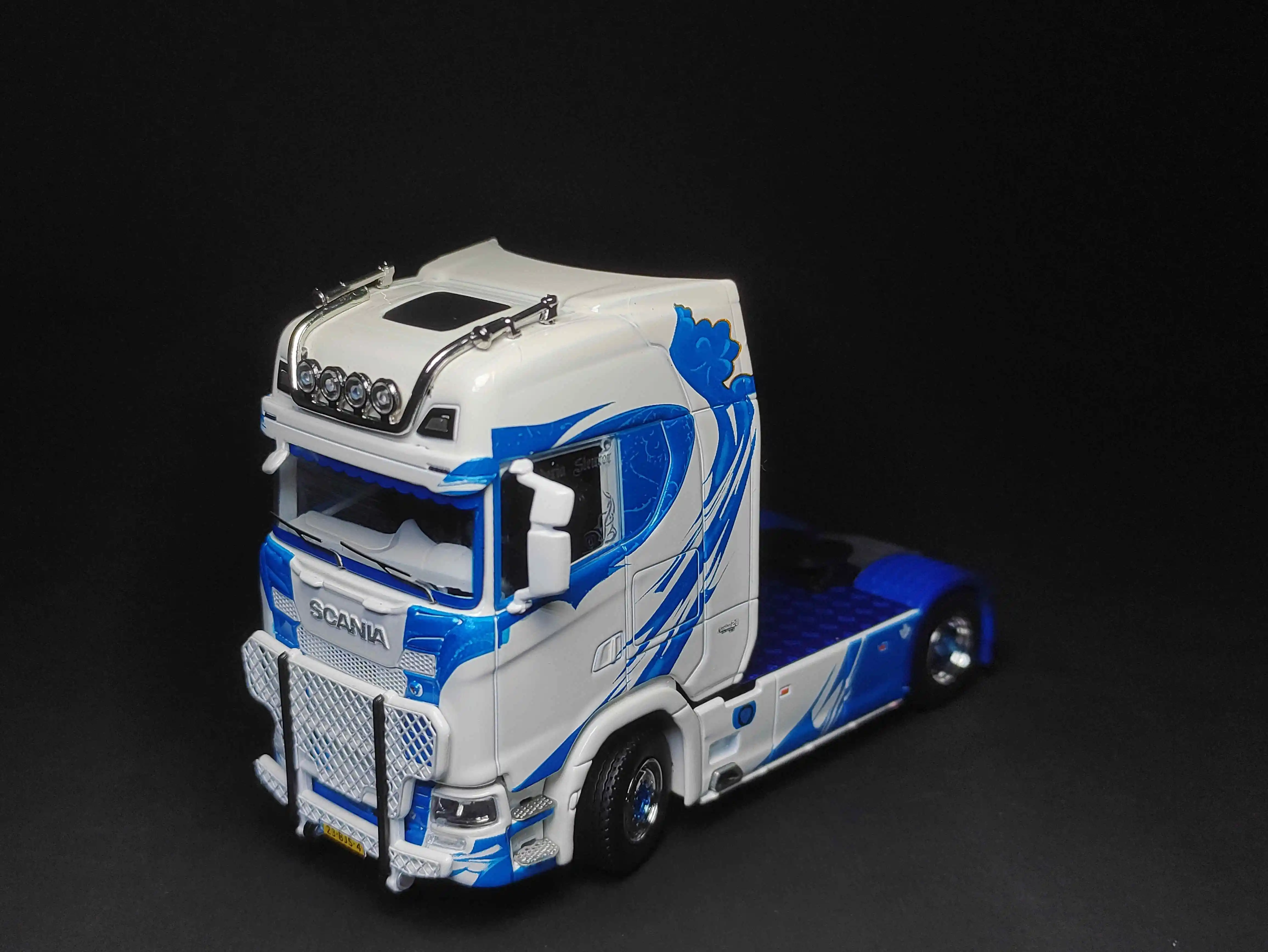 HeyToys GCD 1/64 Scania S 730 White Die Cast Model Car Collection Limited | Игрушки и хобби