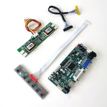 

For M170EG01 V8 V9 CCFL LVDS 30Pin HDMI+VGA+DVI LCD monitor panel M.NT68676 screen controller drive board 17" 1280*1024 DIY kit