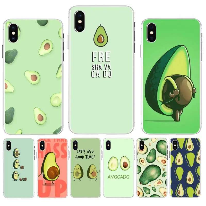 Babaite cute cartoon fruit avocado DIY phone Case cover Shell for iPhone 11 pro XS MAX 8 7 6 6S Plus X 5 5S SE XR SE2020 | Мобильные