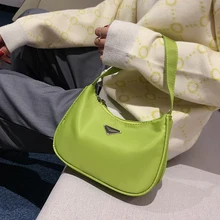 Маленькая женская сумка, новинка, нейлоновые сумки через плечо, новейший стиль, роскошные сумки, женские сумки, дизайнерская сумка-мессенджер