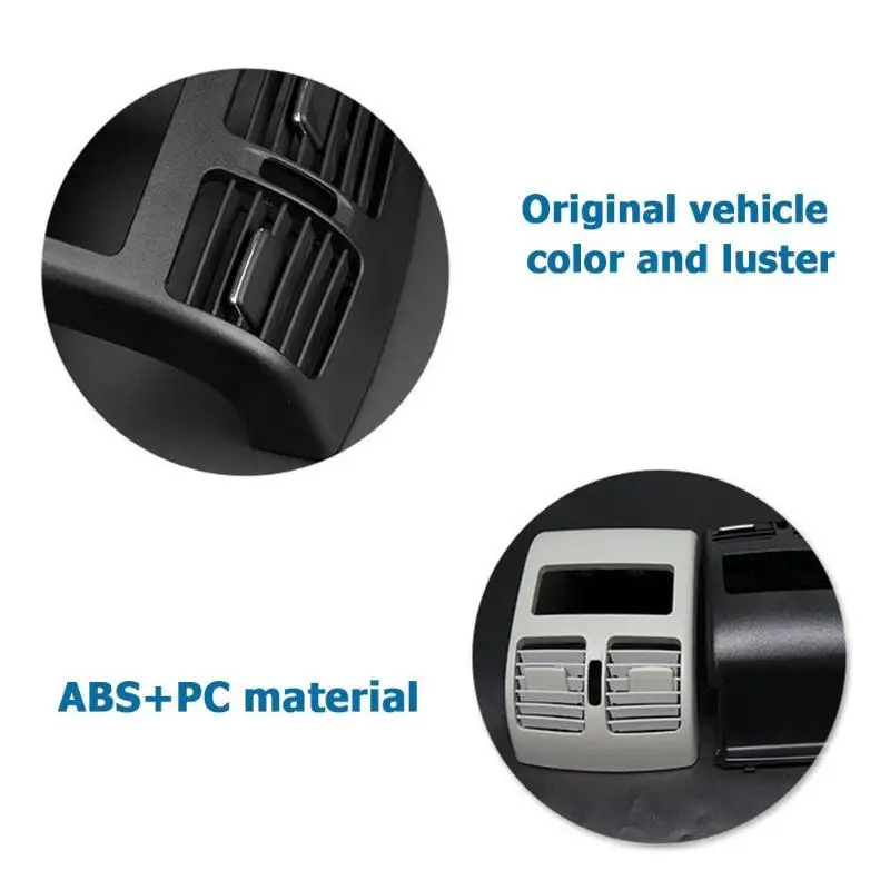 VODOOL Автомобильная задняя центральная консоль A/C кондиционер воздуха Вентиляционный Выход решетка панель Крышка для Mercedes Benz GLK X204 W2048304354
