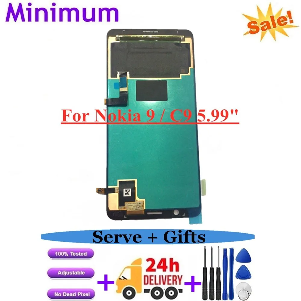 For Nokia 9 C9 5 99 Amoled Lcd Display Touch Screen Digitizer