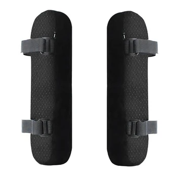 

2Pcs Chair Armrest Pads Ultra-Soft Memory Foam Elbow Pillow Support Universal Fit For Home Or Office Chair For Elbow Relief