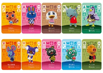 

New Amiibo Card NS Game Series 4 (361 to 400) Animal Crossing Card Work for