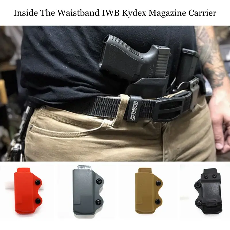 1 шт. IWB/OWB чехол для пистолета один журнал Mag Glock 17 19 22 18 43 M9 P226 USP 9 мм мешок внутри