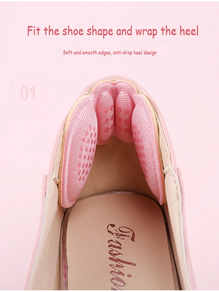 Fashion Women's Insoles for High Heels Adjust Size Adhesive Heel Liner Grips Protector Sticker Pain Relief