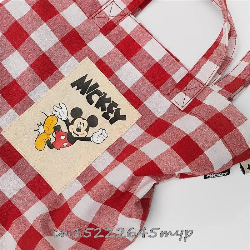 Disney New Style Mickey Mouse Bag Shopping Large Capacity Bucket Mommy Mother And Child Single Shoulder Handbag | Багаж и сумки