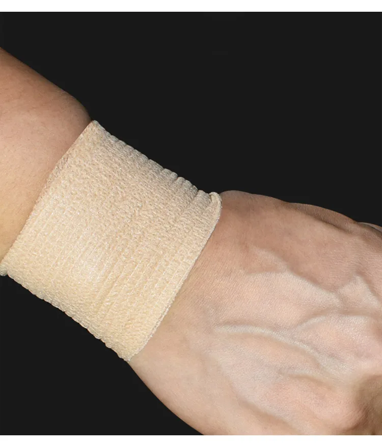 Self-adhesive Elastic Bandage Medical Sports Movement Fixed Adhesive Tape Wrist Arm Leg Knee Joints Protector Athletic Bandages (5)