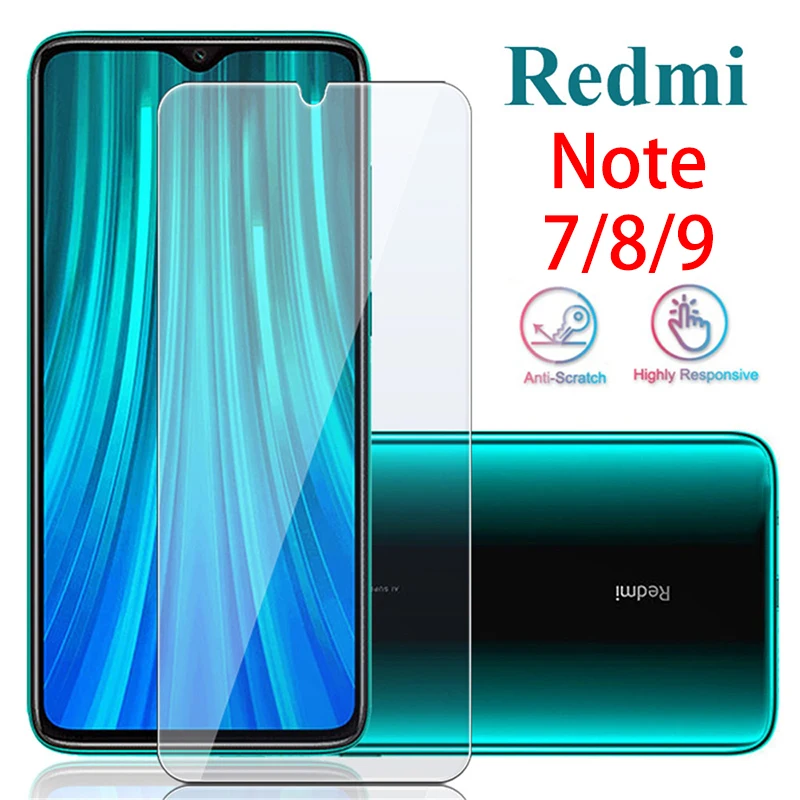 

3 Piece Redmi-phone Tempered Glass For Mi Redmi Note 7 8 9 Pro 8t 9pro max protective clear glas Redmi8 9 A 7 note9 8pro HD film