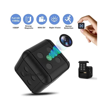 

s16 HD 1080P Mini Camera Dice DVR Camcorder Video Recorder Infrared Motion Detection Sport Cop Pocket Camera pk sq11 sq13 sq23