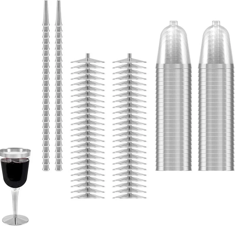 Disposable Plastic Wine Glasses (1)