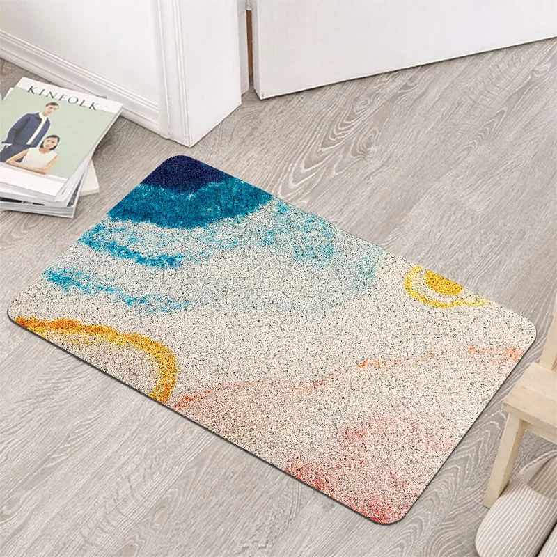 Welcome Mats for Entrance Door Mat Funny Door Mats Outdoor Doormat Rug PVC  Kitchen Carpet Colorful Can Be Cut Home Decor - AliExpress