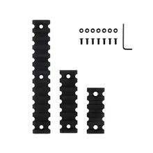 Страйкбол Винтовка M4 M16 ar15 аксессуары Тактические 3 шт. Keymod системы Нейлон рельс pannal подходит рукавицы для охоты