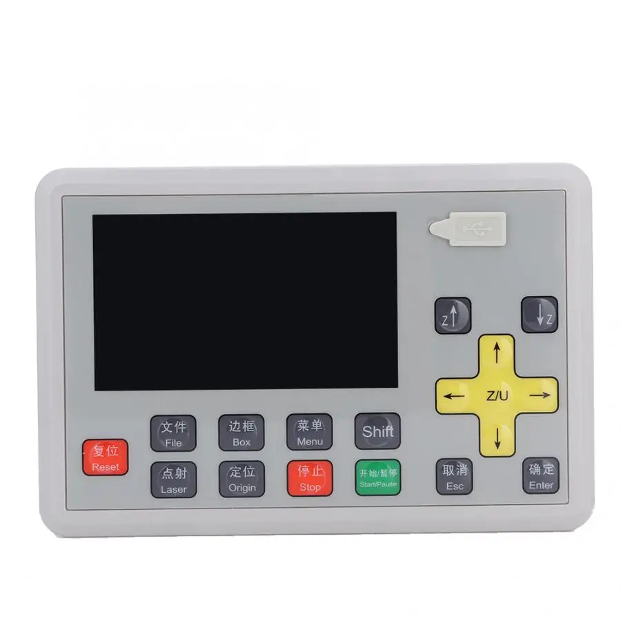 

AWC708C LITE Laser Controller System CO2 Engraving Cutting Controller 24V 3A 6 Channel