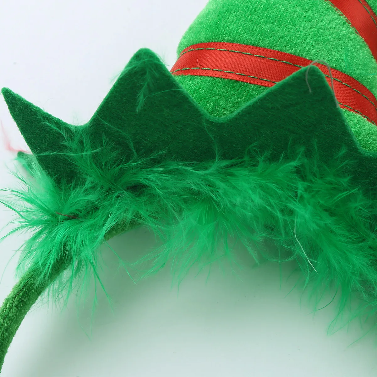 Kid Children Girls Christmas Headbands Hair Hoop Headwear with Feather Horn Xmas Holiday Party Costume Favors Gifts Accessoriess