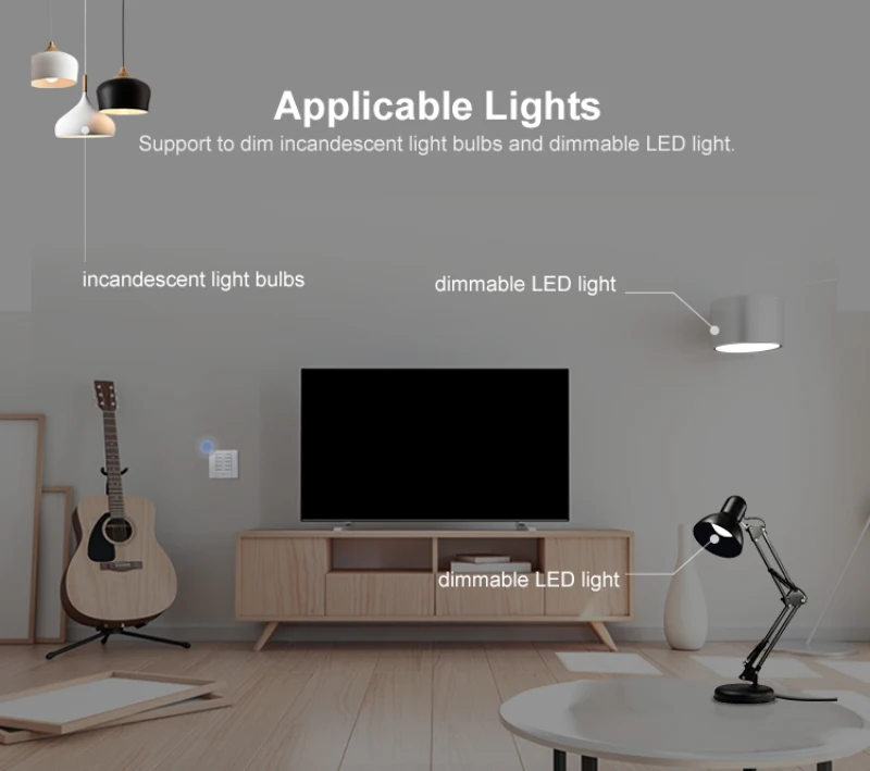 SONOFF D1 Wifi умный диммер DIY умный дом мини-модуль переключателя регулируемый светильник умная розетка для Alexa Google Home