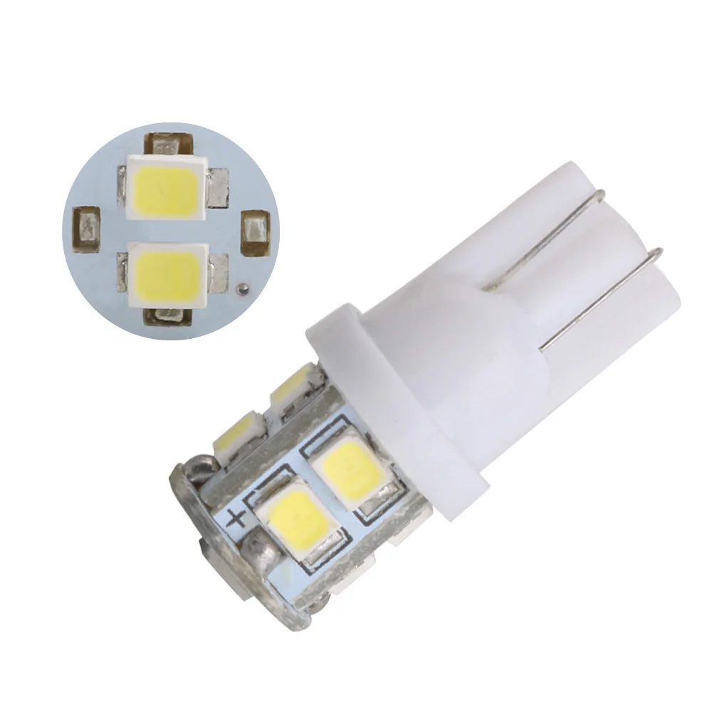 20 шт. T10-2835-10SMD светодиодный фонарь для номерного знака 6500K обычно используется в автомобилях, грузовиках, мотоциклах