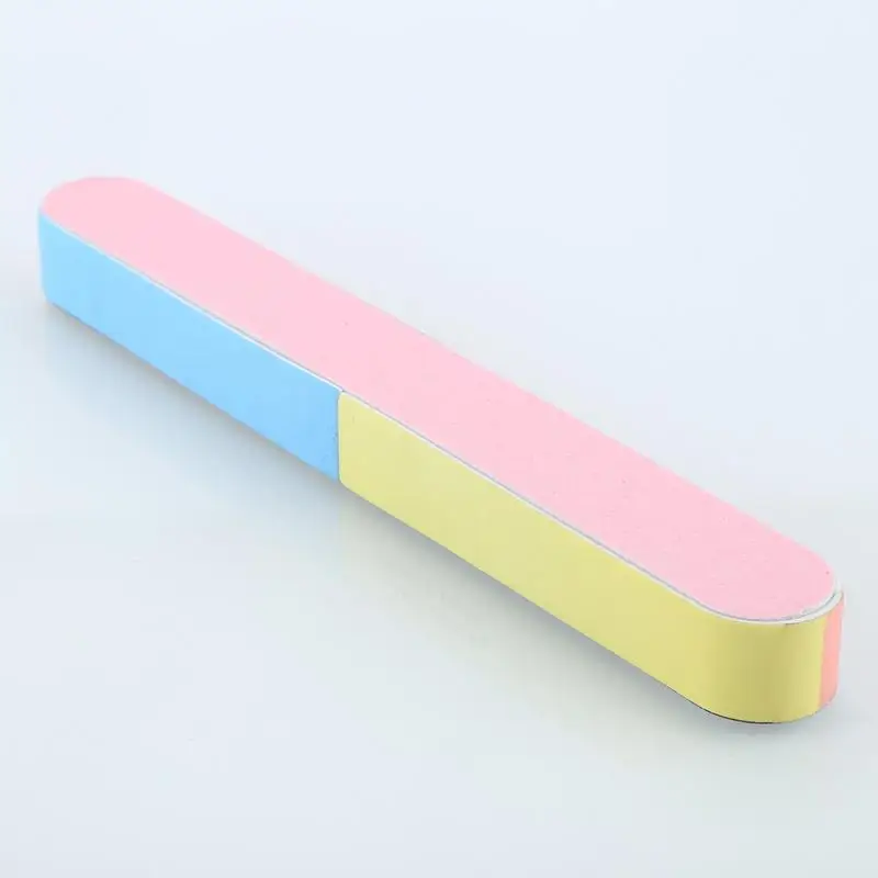 1 шт. профессиональная пилка для ногтей цветной маникюрный лак шлифовальный