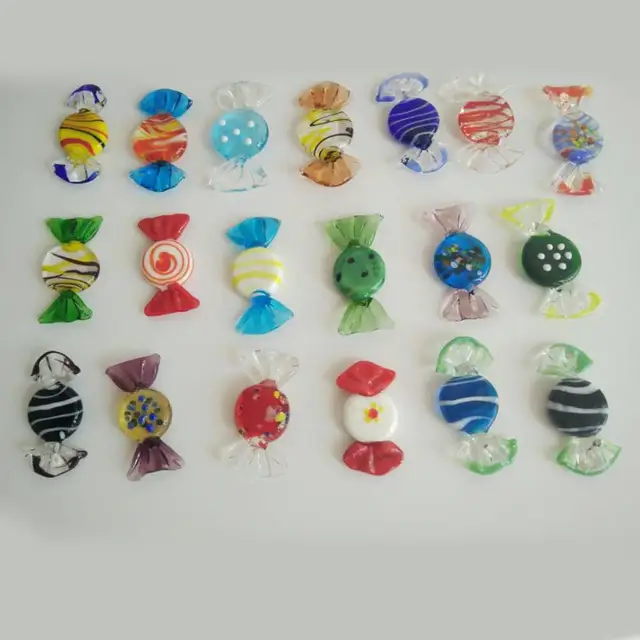 Decorazioni Caramelle Di Vetro Di Murano - 12 Pezzi, Vintage, Per Party, Matrimoni E Natale - Foto 2