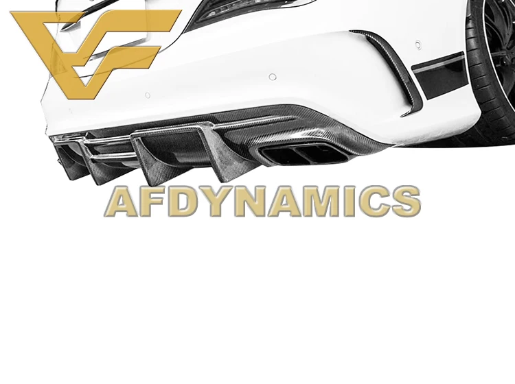Подходит для Benz 16-18 W117 CLA180 CLA200 CLA220 CLA250 CLA45 FD задний бампер из углеродного волокна