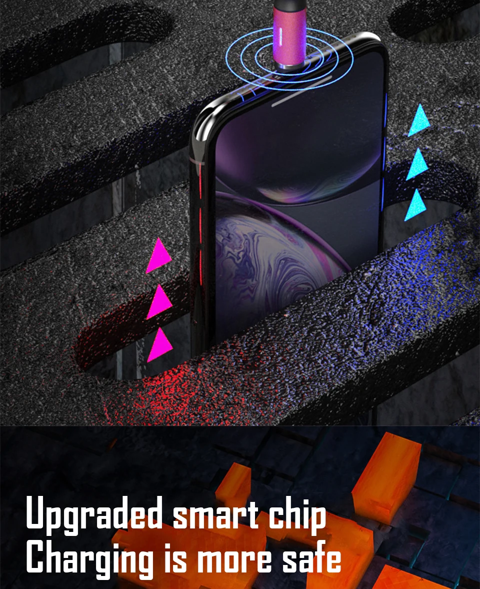 Магнитный кабель Venroii 3A, микро USB, быстрая зарядка, Тип C, магнитное зарядное устройство для телефона, usb type-C, для samsung S8, S10, Xiaomi, huawei, Honor