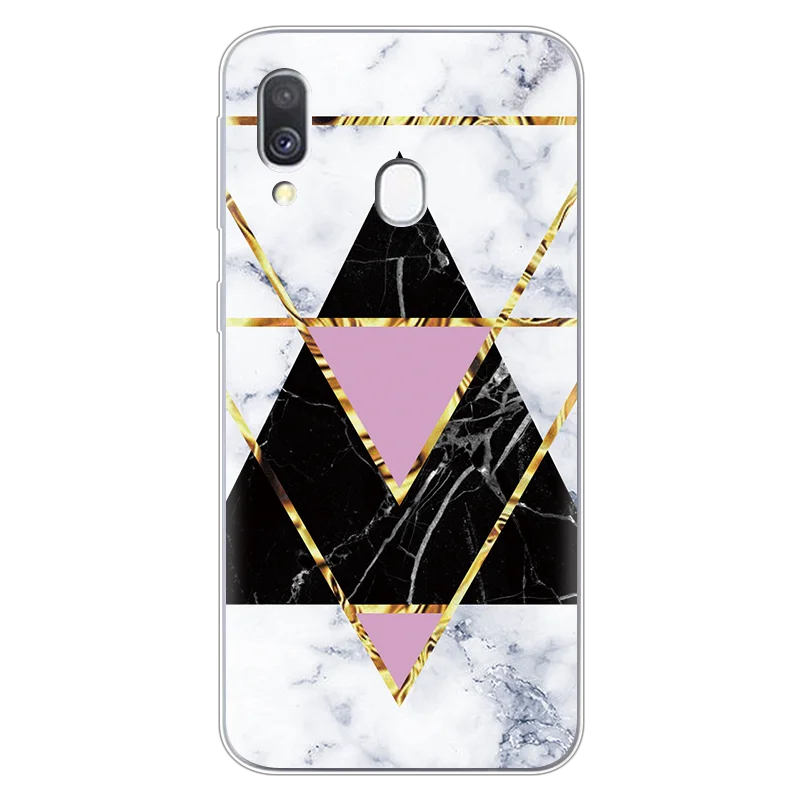 dls2sjf Роскошный Мраморный чехол для телефона Samsung Galaxy A40 A30 A50 A70 A60 A10 A20, модный силиконовый мягкий чехол из ТПУ - Цвет: dls2sjf