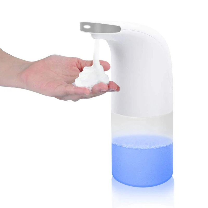 350ml Automatic Induction Foam Washing Mobile Phone Bathroom Intelligent Induction Foam Soap Dispenser Infrared Induction Foam W