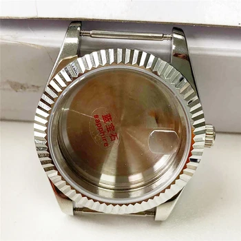 

Replacement 41mm Stainless Steel Watch Case Cover for Miyota 8215 821A 8200 8205 for Mingzhu 2813 3804 Movement Repair Parts