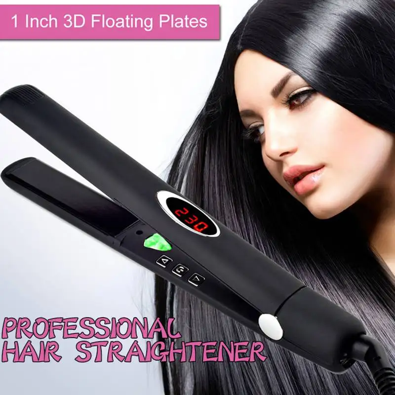 

Flat Iron Professional Ceramic Tourmaline Hair Straightener Styling Useful Tool Professional Mini Hair Straightener 2019 News