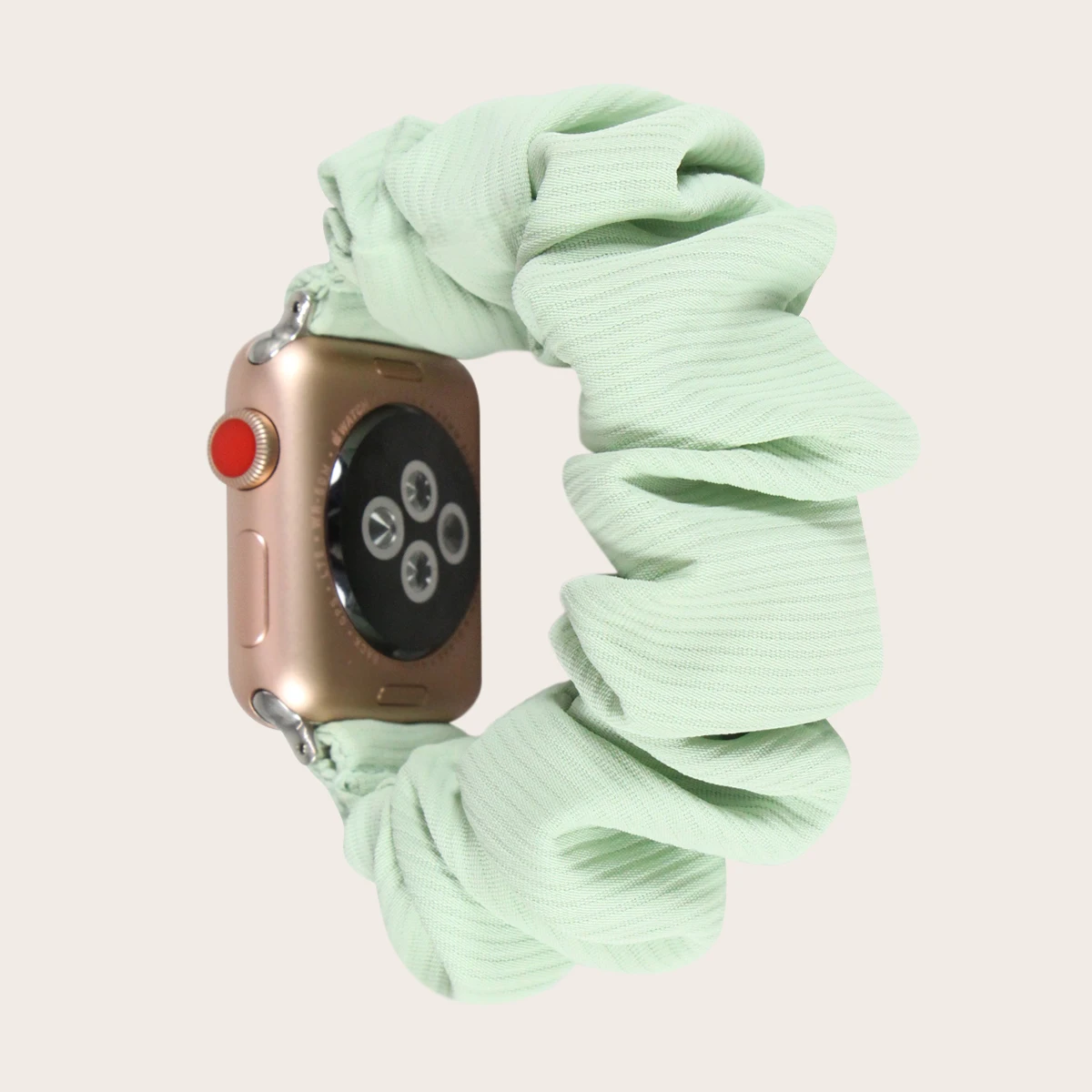 Scrunchie Strap For Apple Watch Band 40mm 44mm 42mm 38mm Elastic Nylon
