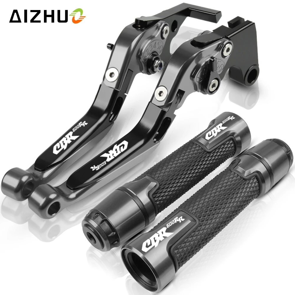 gray1 Для Honda CBR600RR CBR 600RR CBR600 RR CBR 600 RR 2003 2004 2005 2006 CNC алюминиевый тормозной рычаг сцепления рукоятки - Цвет: gray1