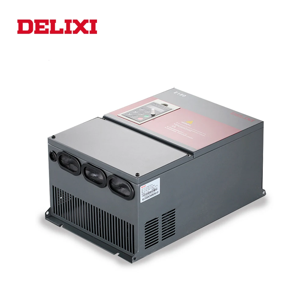 Преобразователь частоты DELIXI 220 В кВт 3 фазный вход выход 50 Гц 60 DC VFD Регулируемый