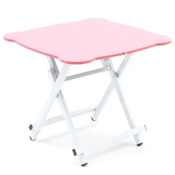 

Folding Table Dining Table Home Two People Four People Simple Outdoor Portable Stall Small Square Dining Table