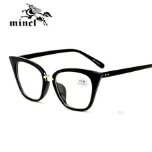 Для женщин двойной светильник очки для чтения с заклепками в виде кошачьих удобного чтения очки при дальнозоркости, 0,5 1,0 1,5 2,0 2,5 3,0 Diopte NX