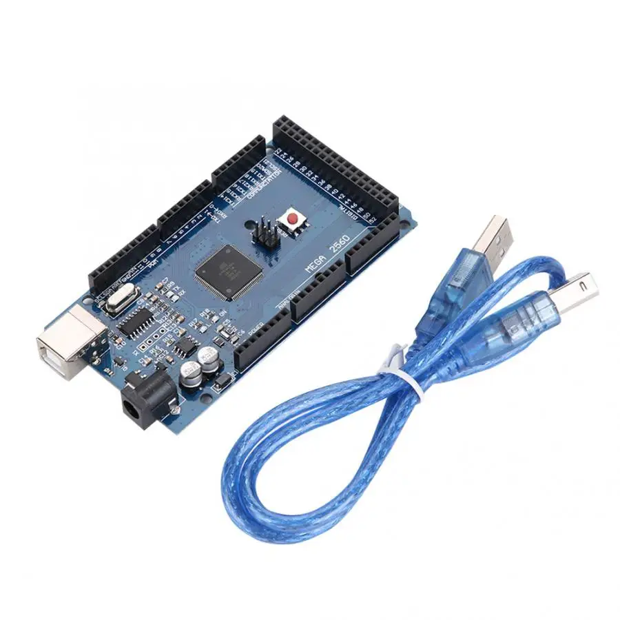 Для микроконтроллера Mega2560 R3 макетная плата Оптимизированная версия с usb-кабелем
