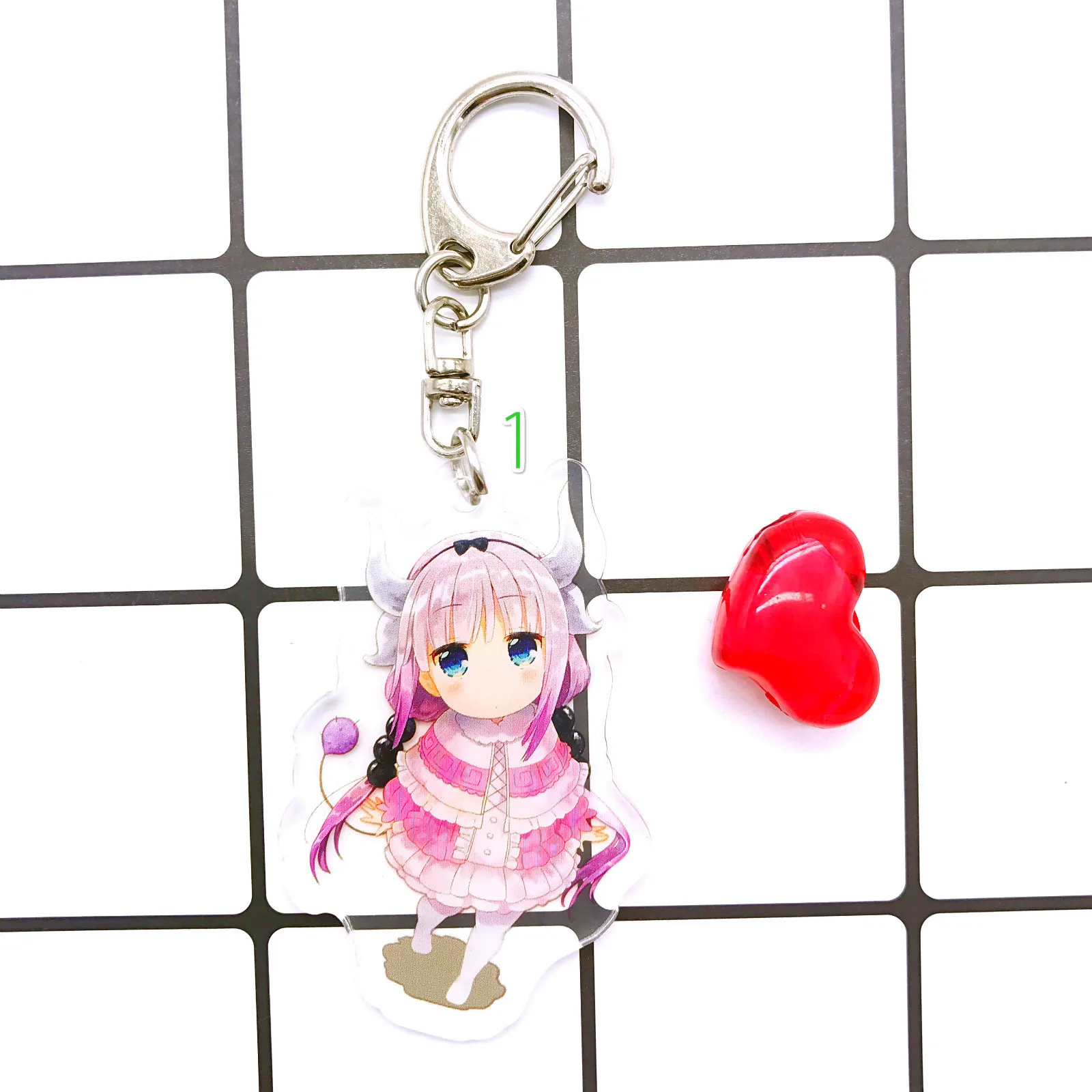 Аниме брелок двухсторонний прозрачный акриловый кулон Hatsune Miku сопутствующие продукты поколение жировых комиксов выставка Hot S