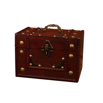 

Decorative Storage Box Chinese Antique Handmade Wooden Jewelry Box Gift Storage Shooting Prop Storage Box Antique Crafts