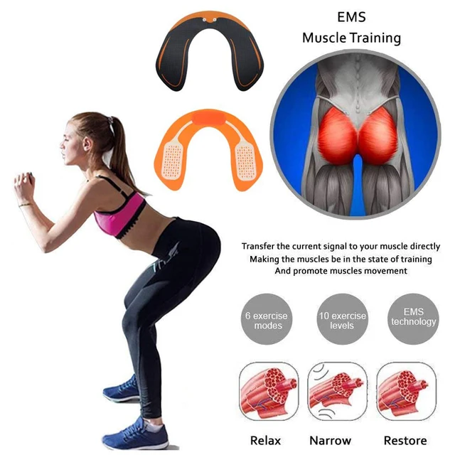Stimulateur EMS Pour Fesses - Appareil D'entraînement Et Massage - Neuf Authentique - Emballage Légèrement Abîmé