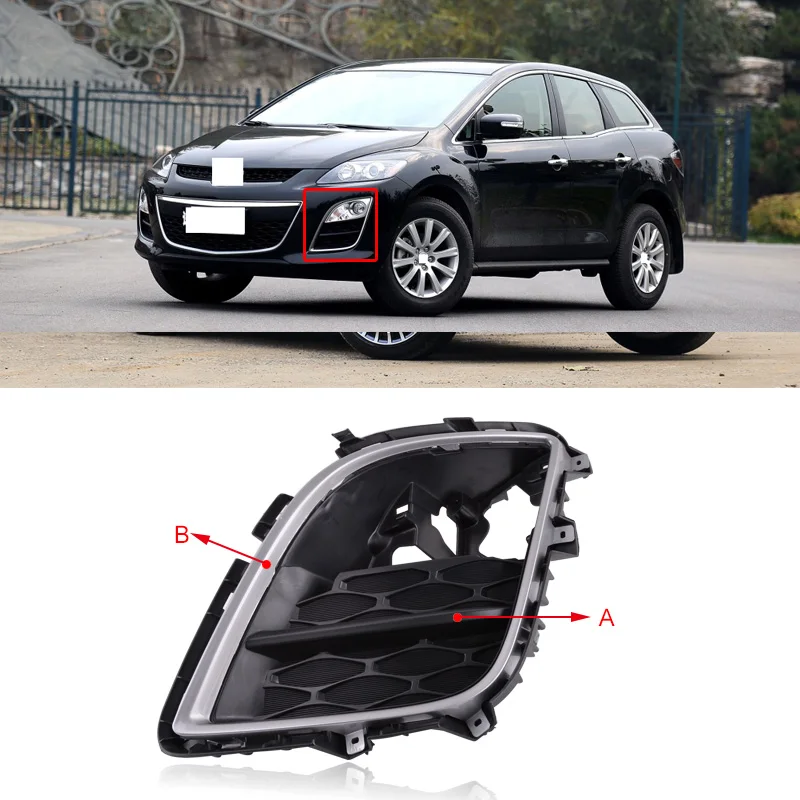 CAPQX для Mazda CX7 противотуманный светильник на переднюю панель противотуманная фара