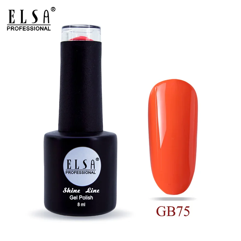 GB75 Elsa 8 мл Гель-лак УФ светодиодный лак для ногтей для маникюра 120 цветов Гель-лак полуперманентный гель-краска для украшения ногтей - Цвет: GB75