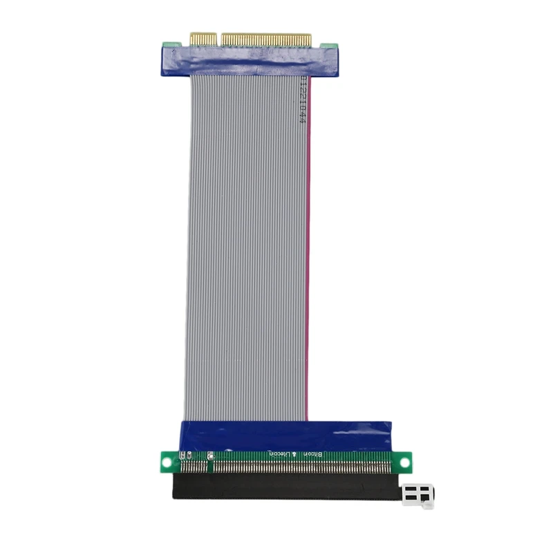 

PCI Express PCI-E 8X to 16X Slot Riser Card Flex Flexible Extension Cable