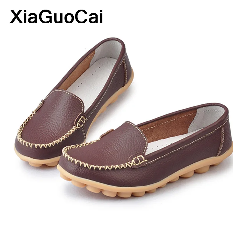 

Women Shoes Loafers Spring Autumn Female Flats Moccasins Slip-on Breathable Leather Woman's Casual Footwear Doug Shoes Gommino