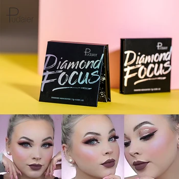 

5 Colors Highlighter Makeup Shimmer Baking Powder Highlighter Palette Skin Brighten Highlight Face Contour Bronzer Cosmetics 1Pc